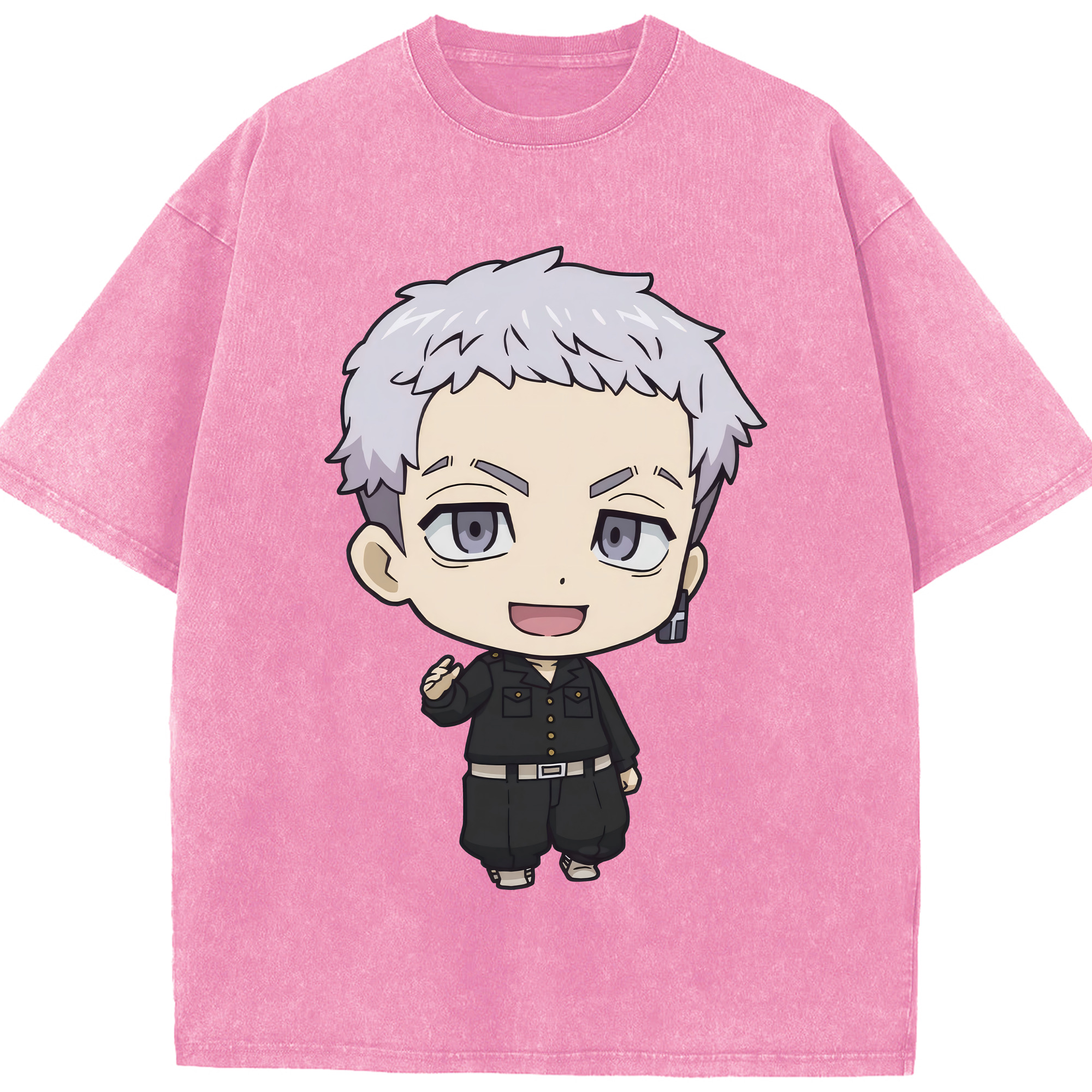 （画像用） 東京リベンジャーズ Tokyo Revengers 綿100% ヴィンテージ風 半袖Tシャツ（フロントプリント）